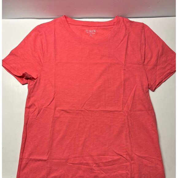 J. Crew Chambray Button Up Shirt & Coral Vintage Cotton Tee Women's Medium - Picture 4 of 8